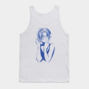 Girl portrait design Tank Top